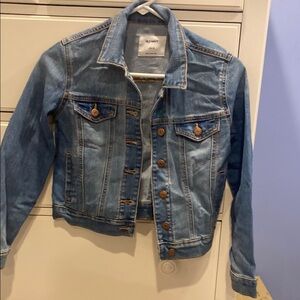 Old Navy Light Blue Jean Jacket for Women